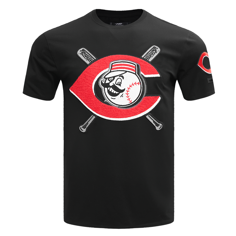 Pro Standard Men's MLB Cincinnati Reds Mashup Top -Black